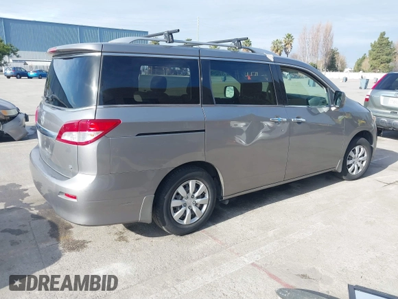 2012 Nissan Quest SL with VIN JN8AE2KP8C9043064, listed as a IAAI auction lot 41609087 with 153,635 mi miles and . Bid and sale history available at DreamBid. Image 4.