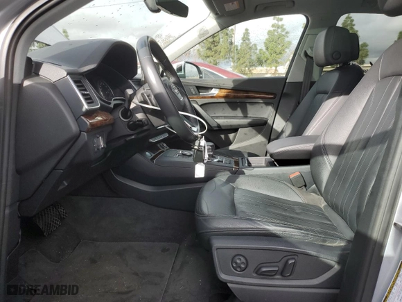 2018 Audi Q5 Premium Plus with VIN WA1BNAFY1J2107507, listed as a Copart auction lot 48763155 with 52,488 mi miles and Salvage Title. Bid and sale history available at carsss.com. Image 7.