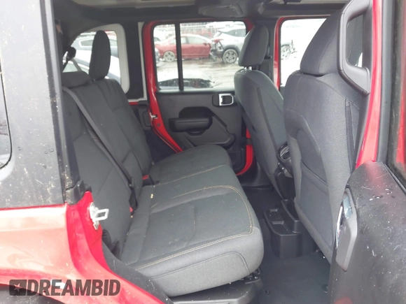 2024 Jeep Wrangler Willys z VIN 1C4RJXN67RW227593, wystawiony jako IAAI lot #41519596 z przebiegiem 7 851 mil mil oraz . Historia ofert i sprzedaży dostępna na DreamBid. Obrazek 8.