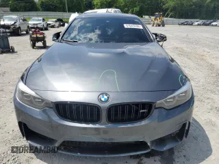 2018 BMW M4 with VIN WBS4Z9C50JED22222, listed as a Copart auction lot 57043595 with 71,899 mi miles and Salvage title. Bid and sale history available at DreamBid. Image 5.