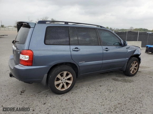 2007 Toyota Highlander Hybrid w/3rd Row with VIN JTEEW21A370039971, listed as a Copart auction lot 48307205 with 374,709 mi miles and Salvage Title. Bid and sale history available at carsss.com. Image 3.