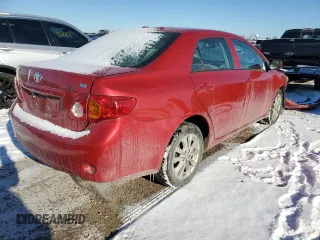 2009 Toyota Corolla with VIN 1NXBU40E09Z037406, listed as a Copart auction lot 89364255 with 81,030 mi miles and Salvage Title. Bid and sale history available at carsss.com. Image 3.