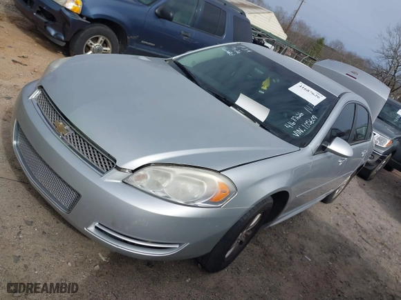 2016 Chevrolet Impala Limited LS with VIN 2G1WA5E39G1105604, listed as a IAAI auction lot 41687626 with NaN miles. Bid and sale history available at carsss.com. Image 18.