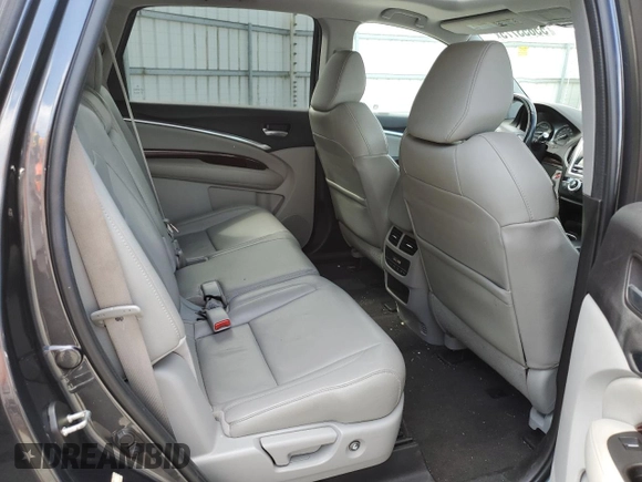 2014 Acura MDX with VIN 5FRYD3H26EB010084, listed as a Copart auction lot 55653775 with 97,461 mi miles and Salvage Title. Bid and sale history available at DreamBid. Image 11.