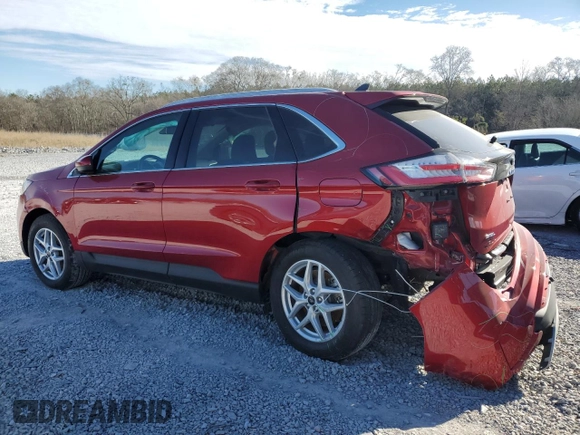 2024 Ford Edge SEL with VIN 2FMPK4J95RBA60084, listed as a Copart auction lot 47379095 with 4,002 mi miles and Salvage Title. Bid and sale history available at carsss.com. Image 2.