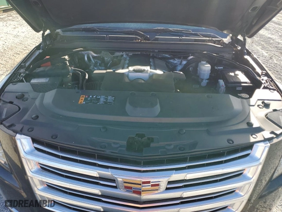 2017 Cadillac Escalade Platinum with VIN 1GYS4DKJ1HR354671, listed as a Copart auction lot 77090654 with 108,495 mi miles and Salvage Title. Bid and sale history available at carsss.com. Image 12.