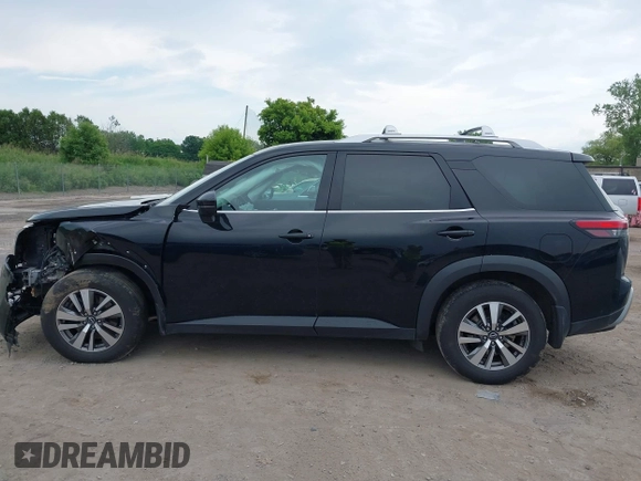 2022 Nissan Pathfinder SL with VIN 5N1DR3CC3NC210320, listed as a IAAI auction lot 42522846 with 36,872 mi miles and . Bid and sale history available at DreamBid. Image 14.