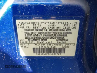 2012 Nissan Sentra S with VIN 3N1AB6AP2CL685769, listed as a IAAI auction lot 41816768 with 154,016 mi miles and . Bid and sale history available at DreamBid. Image 9.