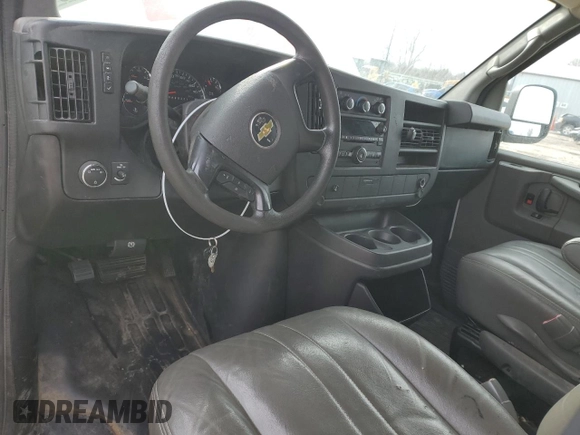 2013 Chevrolet Express Cargo Van with VIN 1GCSGAFX9D1127845, listed as a Copart auction lot 46271965 with 230,407 mi miles and Clean Title. Bid and sale history available at carsss.com. Image 8.