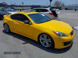 2012 Hyundai Genesis Coupe Grand Touring z VIN KMHHU6KH0CU073939, wystawiony jako IAAI lot #42357097 z przebiegiem 109 408 mil mil oraz . Historia ofert i sprzedaży dostępna na DreamBid. Obrazek 1.