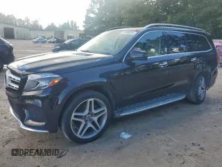 2018 Mercedes-Benz GLS 550 with VIN 4JGDF7DE9JB161561, listed as a Copart auction lot 72088524 with 97,878 mi miles and Salvage Title. Bid and sale history available at DreamBid. Image 1.