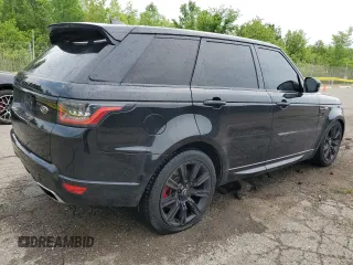 2018 Land Rover Range Rover Sport with VIN SALWR2RE0JA191661, listed as a Copart auction lot 58899265 with 86,165 mi miles and Clean title. Bid and sale history available at DreamBid. Image 3.