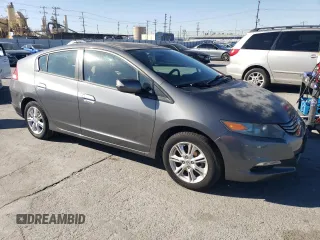 2010 Honda Insight EX with VIN JHMZE2H73AS039935, listed as a Copart auction lot 46192575 with 127,329 mi miles and Salvage Title. Bid and sale history available at DreamBid. Image 4.