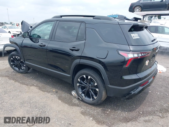 2025 Chevrolet Equinox AWD RS with VIN 3GNAXTEG5SL128612, listed as a IAAI auction lot 42291756 with Not provided miles and . Bid and sale history available at DreamBid. Image 3.