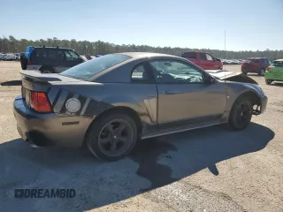 2002 Ford Mustang GT Deluxe with VIN 1FAFP42X82F110419, listed as a Copart auction lot 45711775 with 186,788 mi miles and Salvage Title. Bid and sale history available at carsss.com. Image 3.
