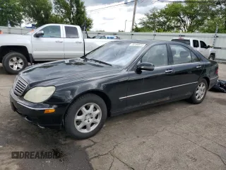 2002 Mercedes-Benz S 500 z VIN WDBNG75J62A235493, wystawiony jako Copart lot #58168615 z przebiegiem 5702 mil mil oraz Szkody całkowita. Historia ofert i sprzedaży dostępna na DreamBid. Obrazek 1.