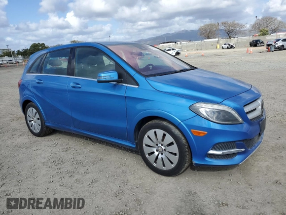 2015 Mercedes-Benz B with VIN WDDVP9AB1FJ004895, listed as a Copart auction lot 51688995 with Not Provided miles and Salvage Title. Bid and sale history available at carsss.com. Image 4.