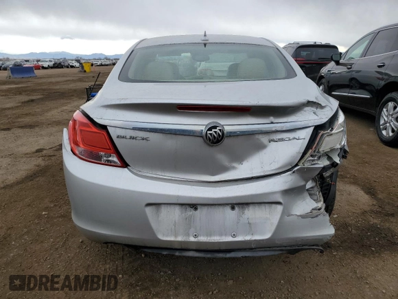 2012 Buick Regal with VIN 2G4GR5EK8C9136992, listed as a Copart auction lot 48773515 with 162,279 mi miles and Salvage Title. Bid and sale history available at carsss.com. Image 6.