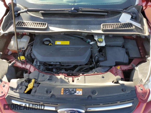 2016 Ford Escape SE with VIN 1FMCU9GX0GUA96770, listed as a Copart auction lot 52564135 with 73,727 mi miles and Salvage Title. Bid and sale history available at carsss.com. Image 12.