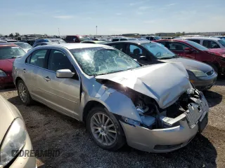 2009 Mercury Milan with VIN 3MEHM07Z29R631758, listed as a Copart auction lot 47096485 with Not provided miles and Salvage title. Bid and sale history available at DreamBid. Image 4.
