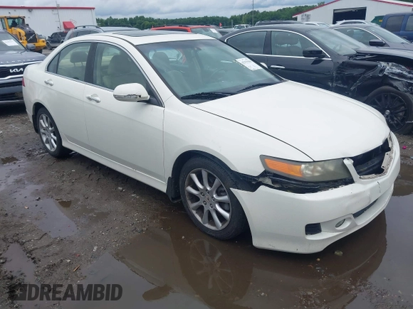 2007 Acura TSX with VIN JH4CL96877C020243, listed as a IAAI auction lot 42379368 with 206,042 mi miles and . Bid and sale history available at DreamBid. Image 1.