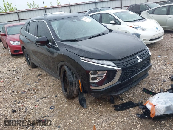 2024 Mitsubishi Eclipse Cross LE with VIN JA4ATVAA1RZ035228, listed as a IAAI auction lot 42176384 with 15,691 mi miles and . Bid and sale history available at DreamBid. Image 1.