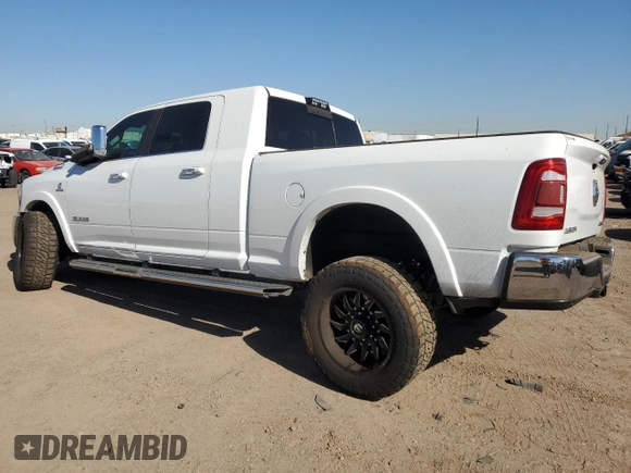 2019 Ram 2500 Laramie with VIN 3C6UR5NL0KG635443, listed as a Copart auction lot 71677444 with 164,240 mi miles and Salvage Title. Bid and sale history available at carsss.com. Image 2.