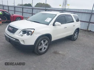 2011 GMC Acadia SLT1 with VIN 1GKKRRED1BJ201468, listed as a IAAI auction lot 41865106 with 210,244 mi miles. Bid and sale history available at carsss.com. Image 2.