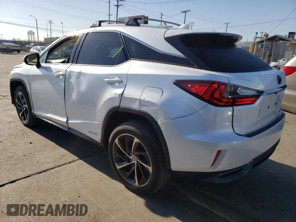 2017 Lexus RX 450h with VIN 2T2BGMCA5HC011623, listed as a Copart auction lot 56429395 with 55,282 mi miles and Salvage title. Bid and sale history available at DreamBid. Image 2.