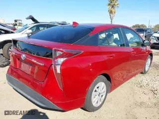 2017 Toyota Prius Two with VIN JTDKARFU4H3540840, listed as a IAAI auction lot 41827130 with 75,386 mi miles. Bid and sale history available at carsss.com. Image 4.