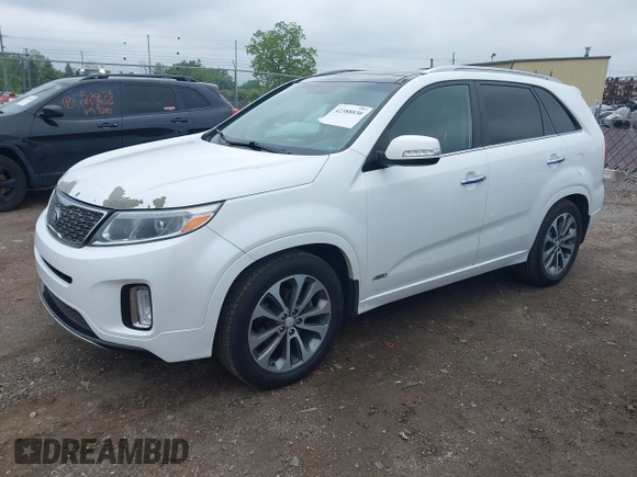 2014 Kia Sorento SX z VIN 5XYKWDA71EG520204, wystawiony jako IAAI lot #42388830 z przebiegiem 193 262 mil mil oraz . Historia ofert i sprzedaży dostępna na DreamBid. Obrazek 2.
