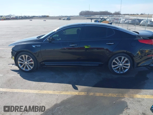 2015 Kia Optima SX Turbo с VIN 5XXGR4A69FG421169, выставлен на аукционе IAAI как лот 41912655 с пробегом 82 380 миль миль и . История ставок и продаж доступна на DreamBid. Изображение 14.
