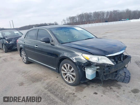 2011 Toyota Avalon with VIN 4T1BK3DB1BU420146, listed as a IAAI auction lot 41151999 with 161,654 mi miles and . Bid and sale history available at carsss.com. Image 1.