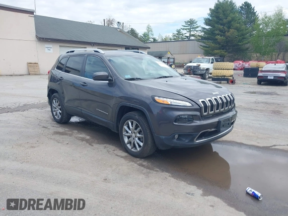 2018 Jeep Cherokee Limited z VIN 1C4PJMDX5JD547334, wystawiony jako IAAI lot #42209024 z przebiegiem 94 496 mil mil oraz . Historia ofert i sprzedaży dostępna na DreamBid. Obrazek 1.