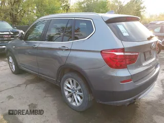 2013 BMW X3 xDrive28i with VIN 5UXWX9C55D0A15716, listed as a IAAI auction lot 42084198 with 120,277 mi miles. Bid and sale history available at carsss.com. Image 3.