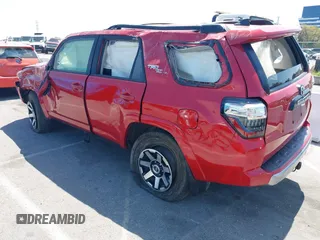 2021 Toyota 4Runner TRD Off Road Premium with VIN JTERU5JR8M5879628, listed as a IAAI auction lot 41987632 with 46,137 mi miles and . Bid and sale history available at DreamBid. Image 3.