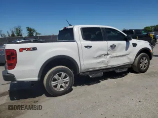 2020 Ford Ranger XL with VIN 1FTER4EH5LLA81906, listed as a Copart auction lot 49871925 with 81,965 mi miles and Salvage Title. Bid and sale history available at carsss.com. Image 3.