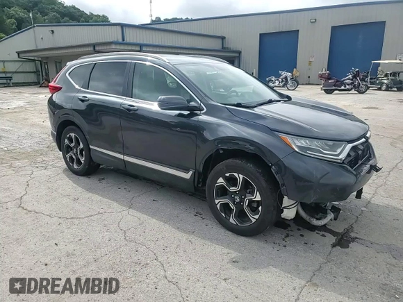 2018 Honda CR-V Touring with VIN 2HKRW2H91JH688325, listed as a Copart auction lot 63619555 with 124,962 mi miles and Salvage title. Bid and sale history available at DreamBid. Image 15.