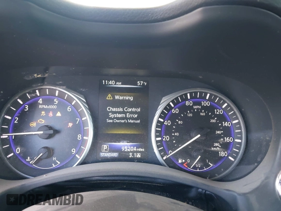 2014 Infiniti Q50 Premium with VIN JN1BV7AP9EM688811, listed as a IAAI auction lot 41483058 with 95,204 mi miles and . Bid and sale history available at DreamBid. Image 7.