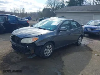 2008 Hyundai Elantra GLS with VIN KMHDU46D38U553104, listed as a IAAI auction lot 41876657 with 183,055 mi miles. Bid and sale history available at carsss.com. Image 2.