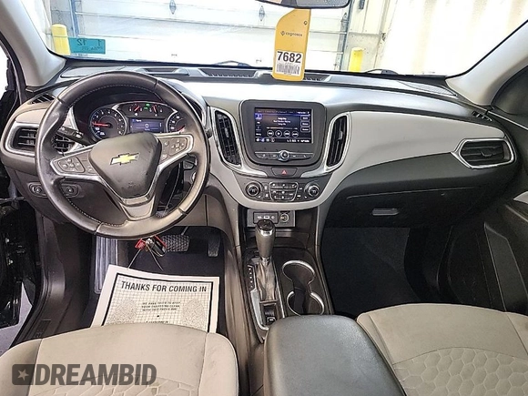 2021 Chevrolet Equinox LT with VIN 2GNAXTEV0M6108595, listed as a IAAI auction lot 41976664 with 109,375 mi miles and . Bid and sale history available at DreamBid. Image 1.