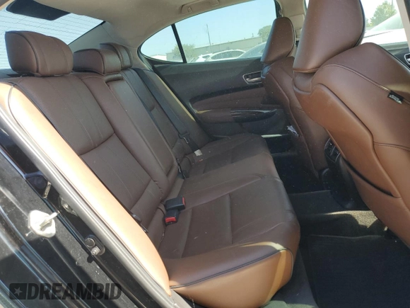2018 Acura TLX w/Technology Pkg with VIN 19UUB2F50JA004735, listed as a Copart auction lot 75613964 with 104,890 mi miles and Clean Title. Bid and sale history available at carsss.com. Image 10.