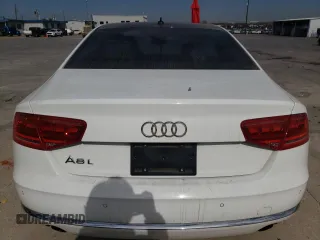 2013 Audi A8 L 3.0L with VIN WAURGAFD8DN012566, listed as a Copart auction lot 42654125 with 84,315 mi miles and Salvage Title. Bid and sale history available at carsss.com. Image 6.