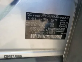 2019 Hyundai Santa Fe SE z VIN 5NMS23AD2KH028519, wystawiony jako Copart lot #56064655 z przebiegiem 208 948 mil mil oraz Szkoda całkowita • Salvage title. Historia ofert i sprzedaży dostępna na DreamBid. Obrazek 14.