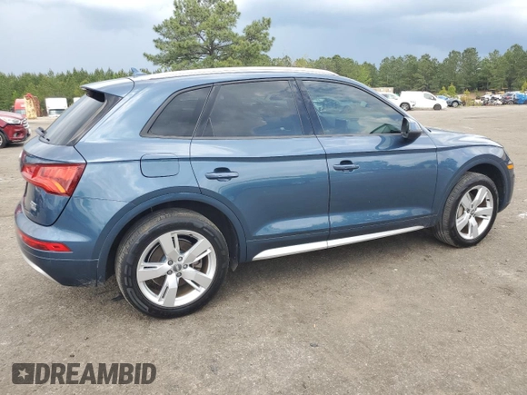2018 Audi Q5 Premium with VIN WA1ANAFY2J2014703, listed as a Copart auction lot 54537065 with 119,549 mi miles and Clean Title. Bid and sale history available at carsss.com. Image 3.