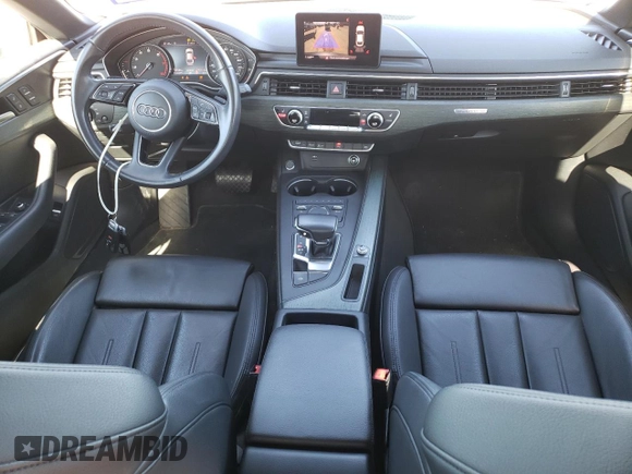 2018 Audi A5 Sportback Premium Plus with VIN WAUENCF53JA066286, listed as a Copart auction lot 39546854 with 52,596 mi miles. Bid and sale history available at carsss.com. Image 8.