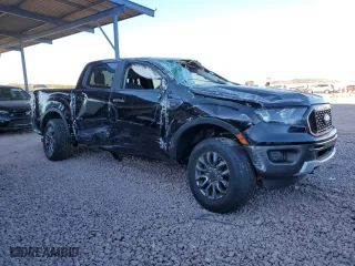2021 Ford Ranger XL with VIN 1FTER4FH2MLD18092, listed as a Copart auction lot 47142185 with 40,203 mi miles and Salvage Title. Bid and sale history available at carsss.com. Image 4.