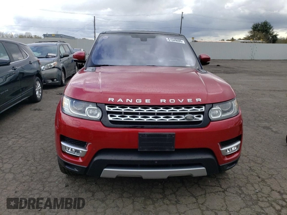 2016 Land Rover Range Rover Sport V6 HSE with VIN SALWR2VF6GA644513, listed as a Copart auction lot 51549695 with 51,031 mi miles and Salvage Title. Bid and sale history available at carsss.com. Image 5.