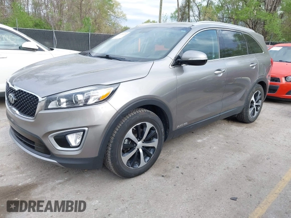 2017 Kia Sorento EX with VIN 5XYPHDA52HG323254, listed as a IAAI auction lot 42029230 with 272,952 mi miles and . Bid and sale history available at DreamBid. Image 2.