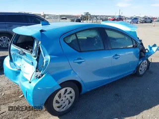 2016 Toyota Prius One with VIN JTDKDTB33G1117310, listed as a IAAI auction lot 41521947 with Not Provided miles. Bid and sale history available at carsss.com. Image 4.